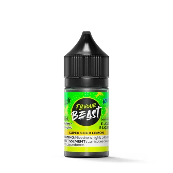FLAVOUR BEAST EJUICE - SUPER SOUR LEMON  30ml 20MG