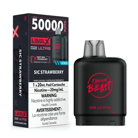 LEVEL X G2 ULTRA POD -  SIC STRAWBERRY