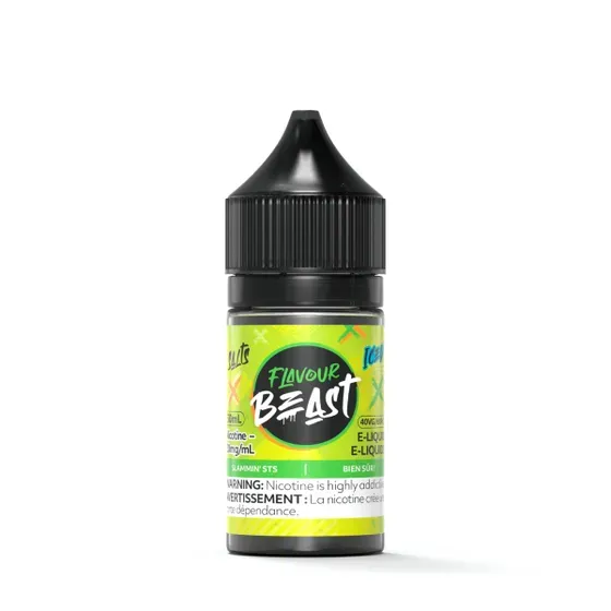 FLAVOUR BEAST EJUICE - SLAMMIN STS  30ml 10MG