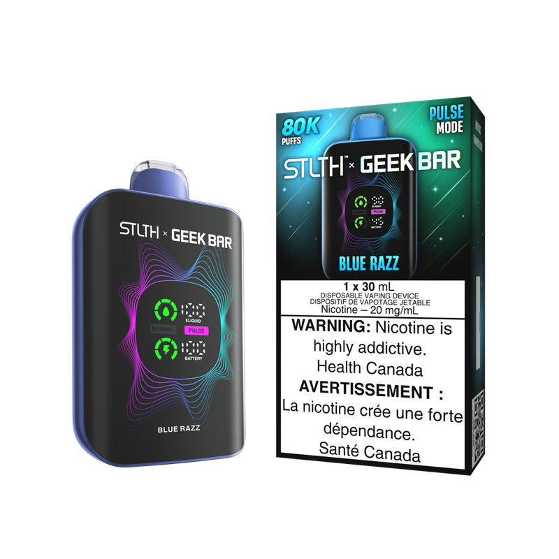 STLTH X GEEKBAR - BLUE RAZZ