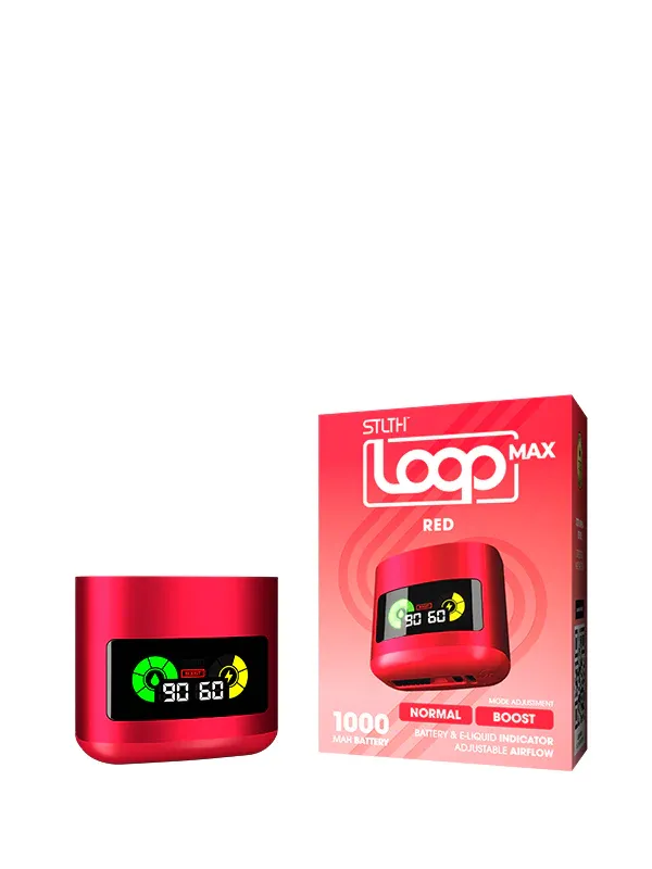 STLTH LOOP MAX BATTERY - RED
