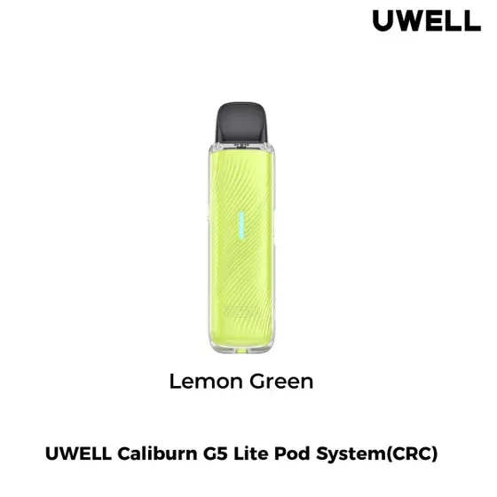 UWELL CALIBURN G5 LITE POD KIT - LEMON GREEN