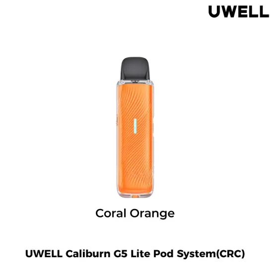 UWELL CALIBURN G5 LITE POD KIT - CORAL ORANGE