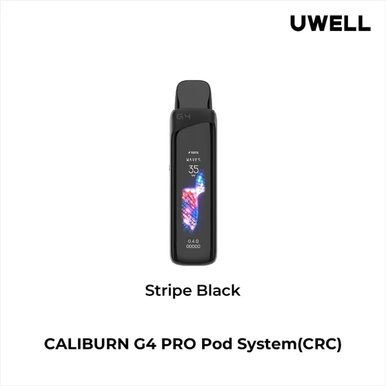 UWELL CALIBURN  G4 PRO - STRIPE BLACK