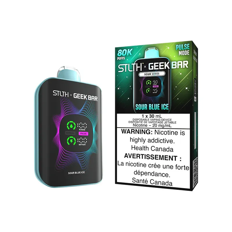 STLTH X GEEKBAR - SOUR BLUE ICE