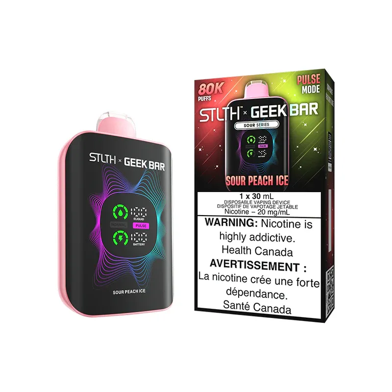 STLTH X GEEKBAR - SOUR PEACH ICE
