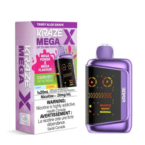 KRAZE X - TANGY ALOE GRAPE