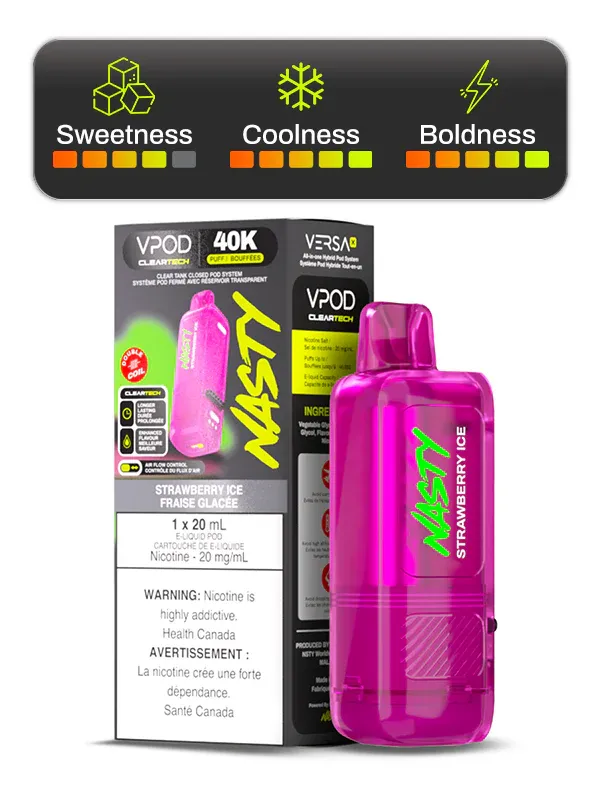 VERSA-NASTY X - STRAWBERRY ICE