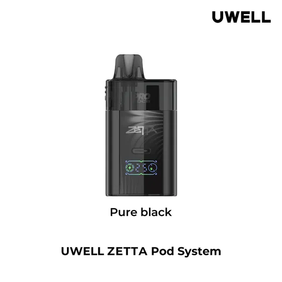 UWELL ZETTA 10ML POD KIT - PURE BLACK