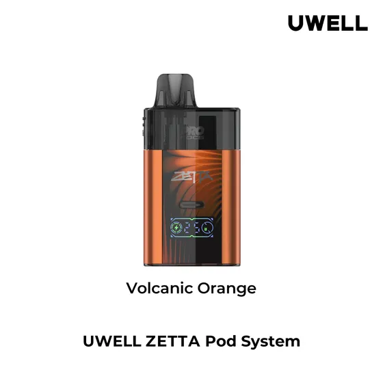 UWELL ZETTA 10ML POD KIT - VOLCANIC ORANGE
