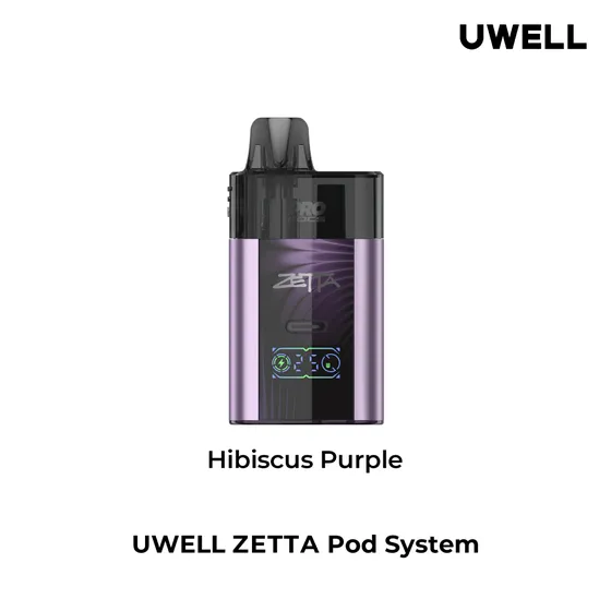 UWELL ZETTA 10ML POD KIT - HIBISCUS PURPLE
