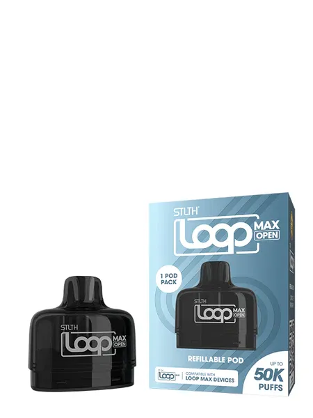 STLTH LOOP MAX OPEN REFILLABLE POD