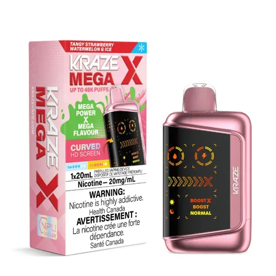 KRAZE X - TANGY STRAWBERRY WATERMELON G ICE