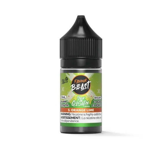 FLAVOUR BEAST EJUICE - S.GUSHIN ORANGE LIME