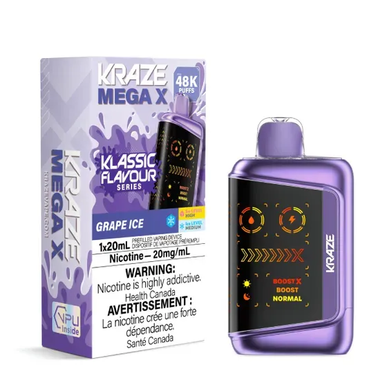 KRAZE X - GRAPE ICE