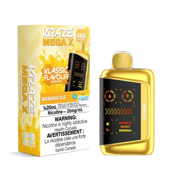 KRAZE X - BANANA ICE
