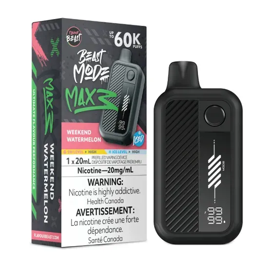 FLAVOUR BEAST- BEAST MODE MAX 3- WEEKEND WATERMELON