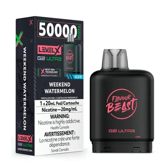 LEVEL X G2 ULTRA POD - WEEKEND WATERMELON 10MH