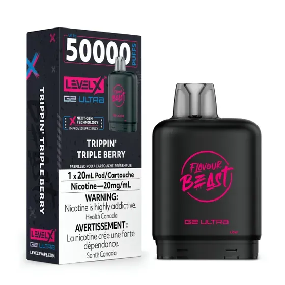 LEVEL X G2 ULTRA POD - TRIPPIN TRIPLE BERRY 10MG