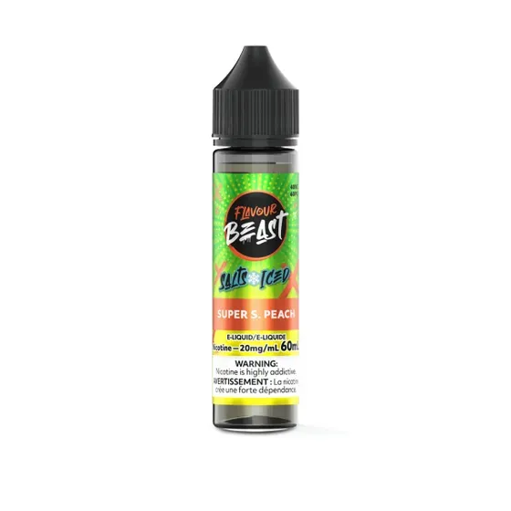 FLAVOUR BEAST EJUICE - SUPER S.PEACH 60ML 20MG