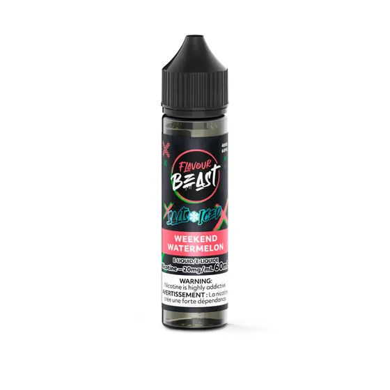 FLAVOUR BEAST EJUICE - WEEKEND WATERMELON 20MG 60ML