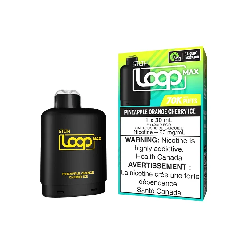 STLTH LOOP MAX 70K  PINEAPPLE ORANGE CHERRY ICE