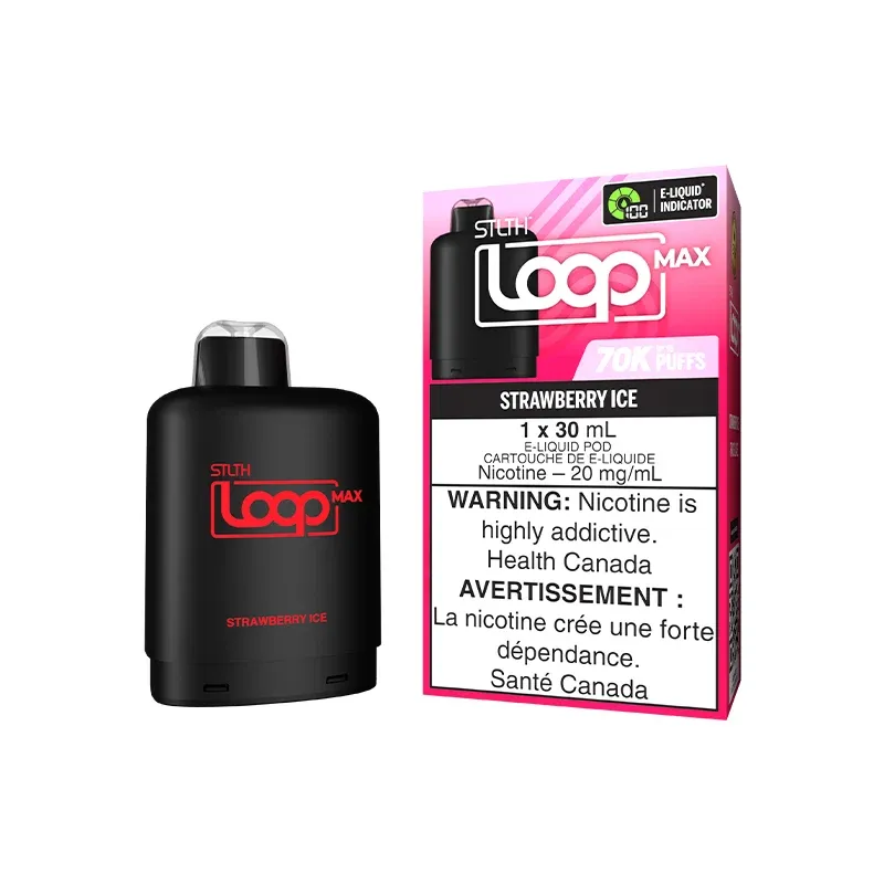 STLTH LOOP MAX 70K  STRAWBERRY ICE