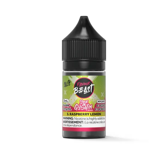 FLAVOUR BEAST EJUICE - S.GUSHIN RASBERRY LEMON