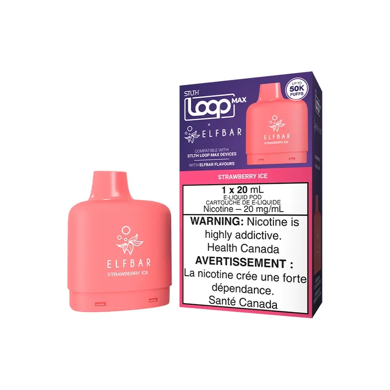 LOOP MAX X ELFBAR 50K - STRAWBERRY ICE