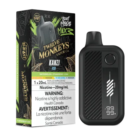 TWELVE MONKEY BEAST MODE MAX 3 60K - KANZI
