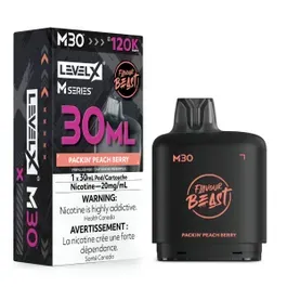 FLAVOUR BEAST LEVEL X M 30ML - PACKIN PEACH BERRY