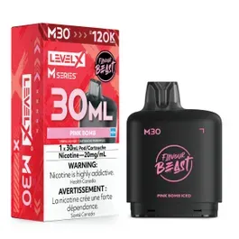 FLAVOUR BEAST LEVEL X M 30ML - PINK BOMB ICED