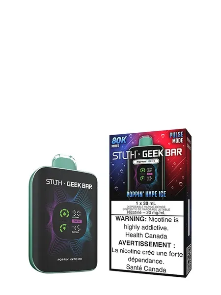 STLTH X GEEKBAR - P0OPPIN HYPE ICE