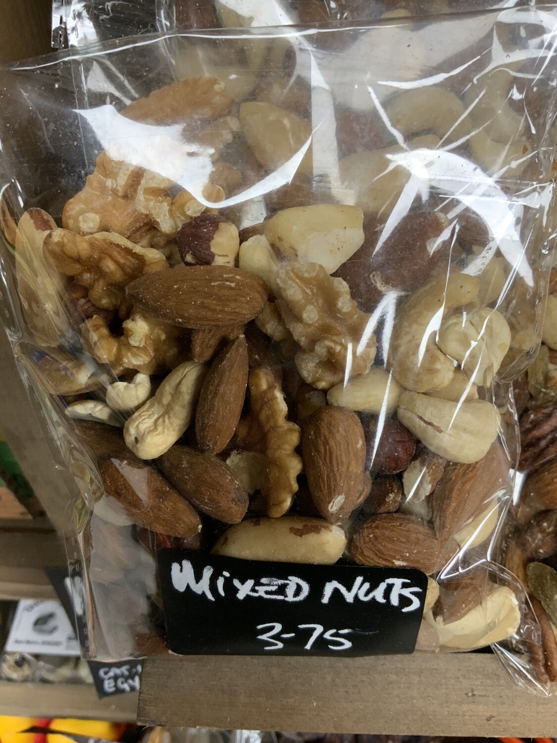 mixed whole nuts