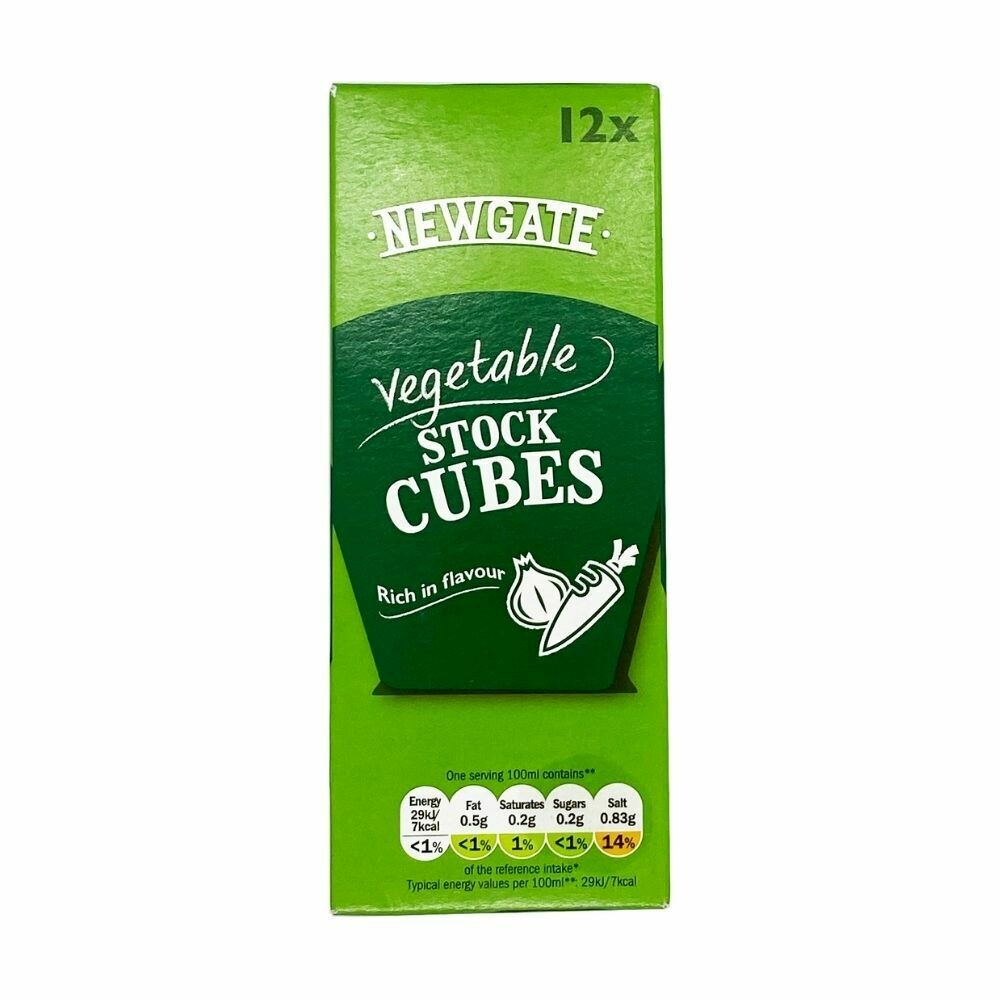 Newgate Instant Soup Vegetable Stock Cubes