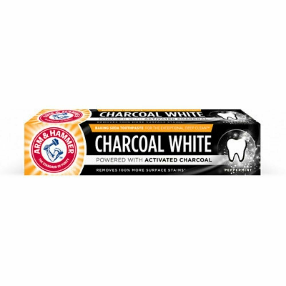 Arm & Hammer Charcoal White Toothpaste 75ml (UK)