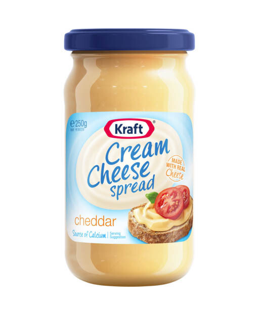 Kraft Cream Cheese Spread Cheddar500g