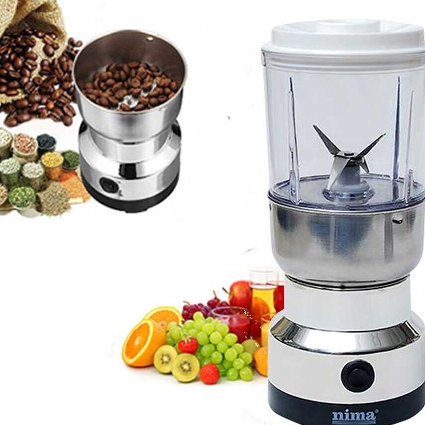 2 in 1 Nima Electric Grinder & Blander,Electric Spice Grinder and