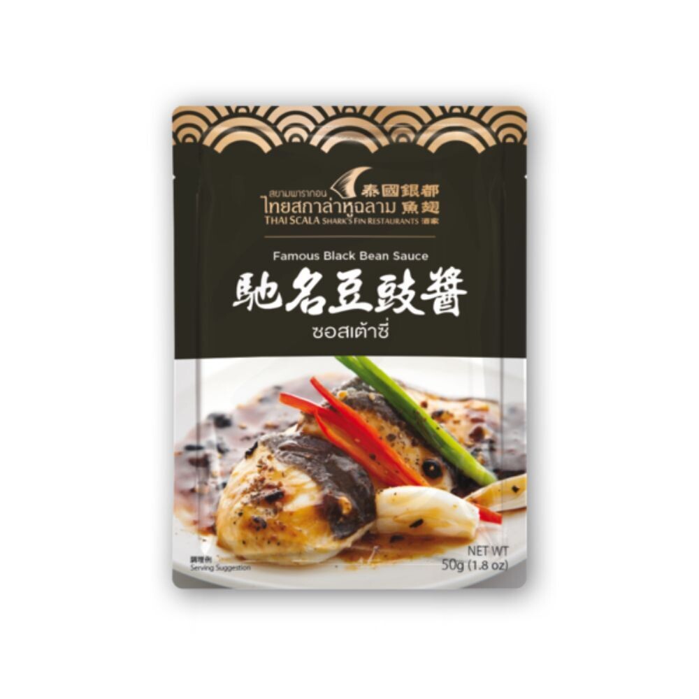 Thai Scala Famous Black Bean Sauce 50g