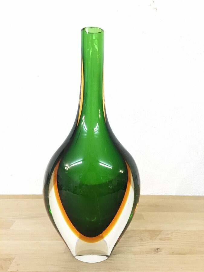 Vase verre italien Murano, 1970