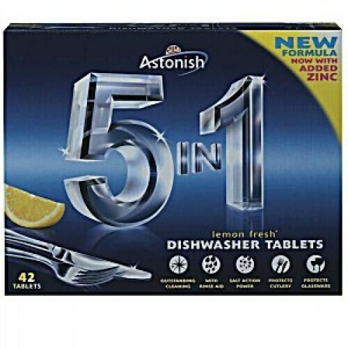 ASTONISH 42 BOX ASTONISH DISHWASHER TABLETS 5 IN 1 (1103) CESRAY873605