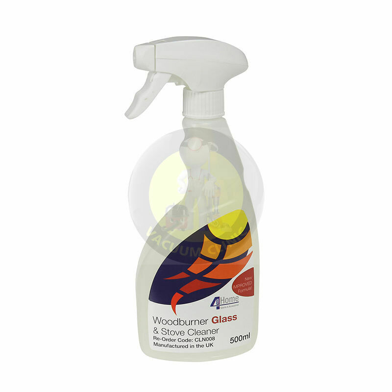GLASS CLEANER FOR STOVE. WOODBURNER GLASS AND STOVE CLEANER 500ML (1104