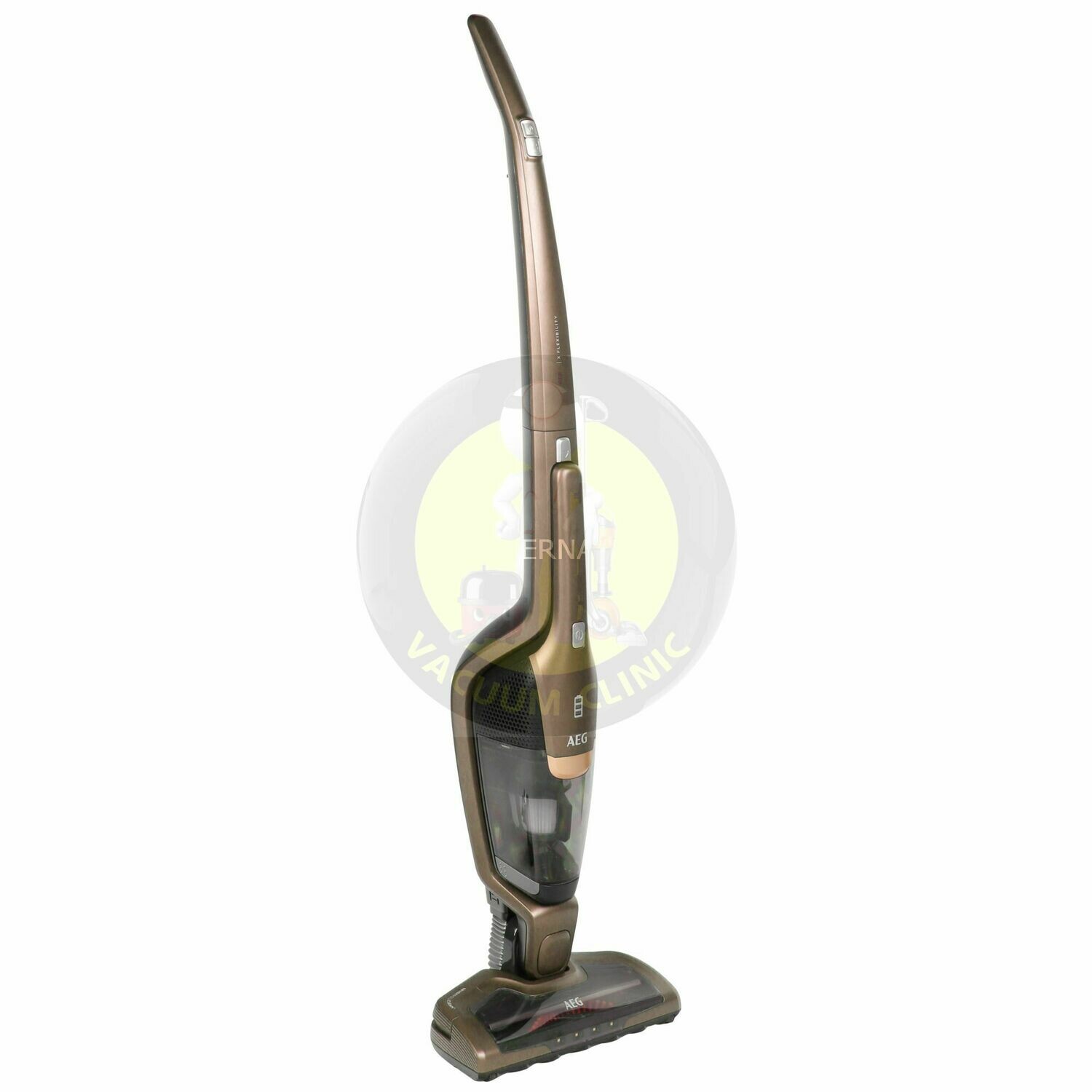 AEG CX7 TEAL BLUE CORDLESS VACUUM STICK BATTERY & PORTABLE CLEANER (5401)