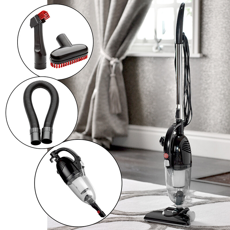 HOMETEK 2 IN 1 STICK VACUUM CLEANER 1000 WATT! (5401)