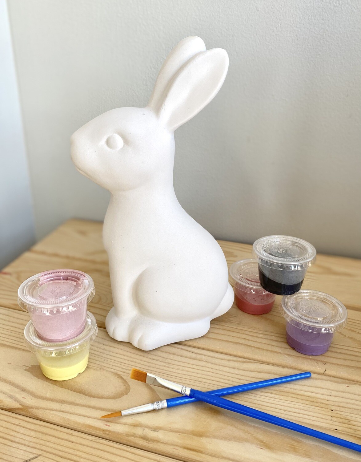 Chocolate Bunny Figurine