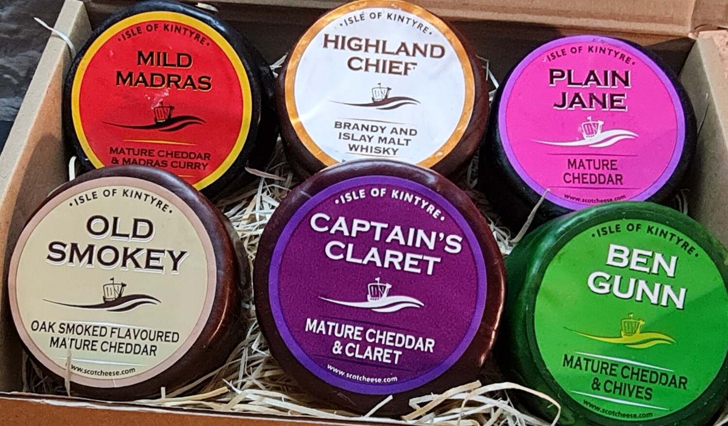 The Scottish cheese selection