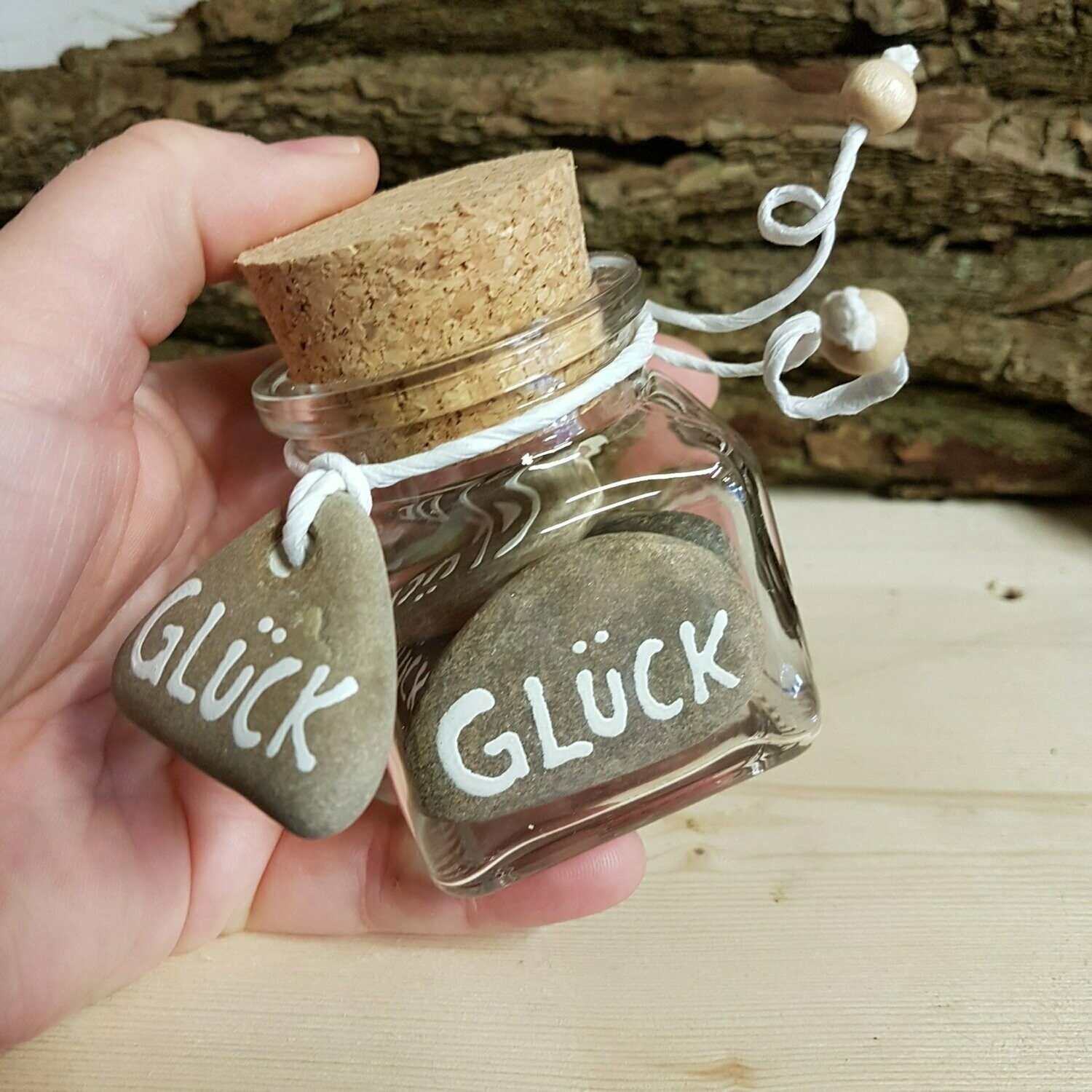 Gläschen "GLÜCK TO GO"