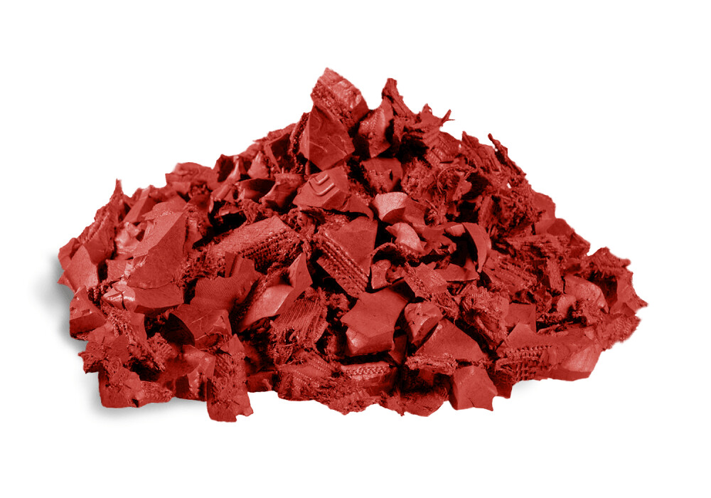 Red Rubber Mulch ( Weight 1 ton )