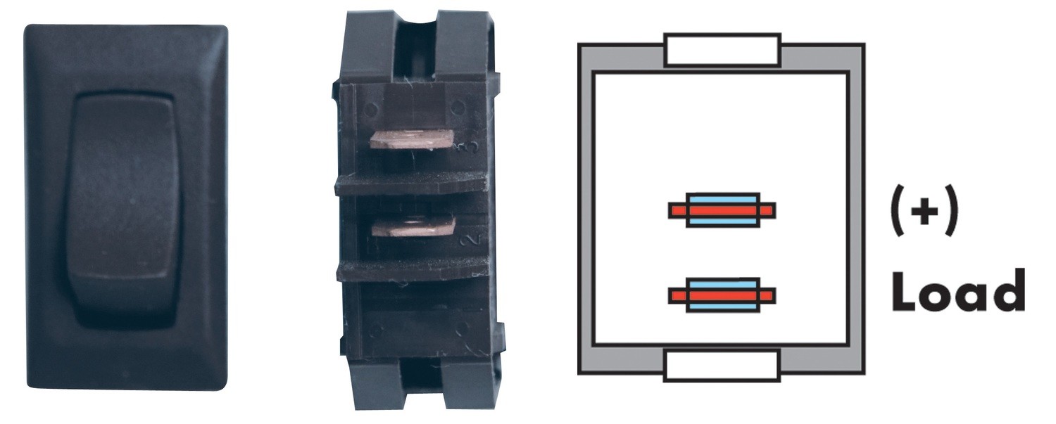 Momentary On/Off Switch - Black 1/card :: Product Catalog :: Diamond Group