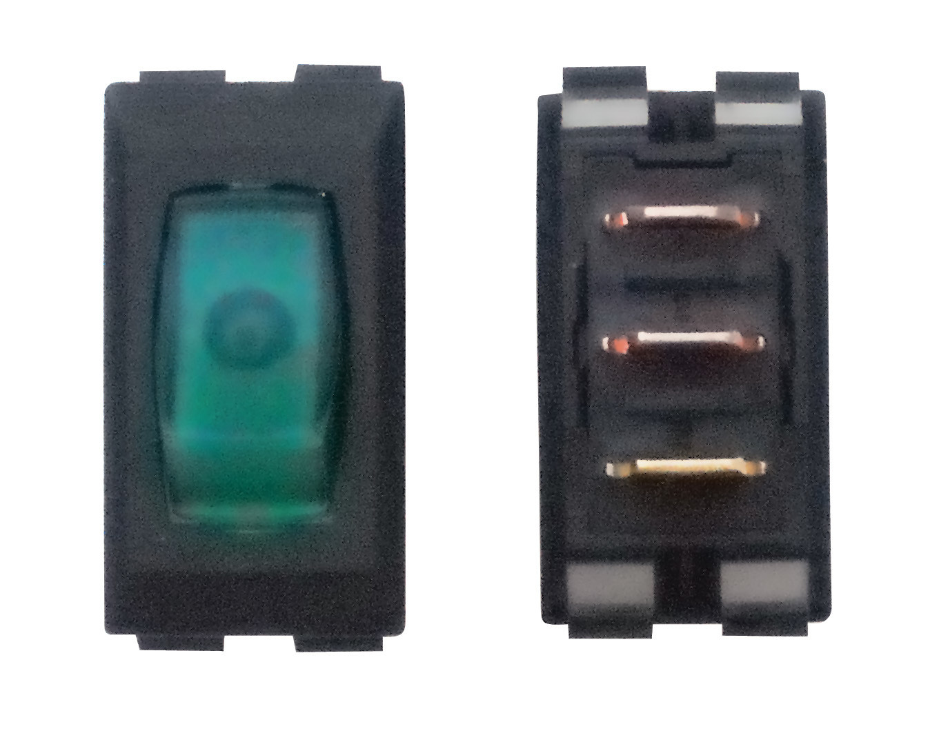 Illuminated On/Off Switch - Green/Black 1/card :: Product Catalog ...